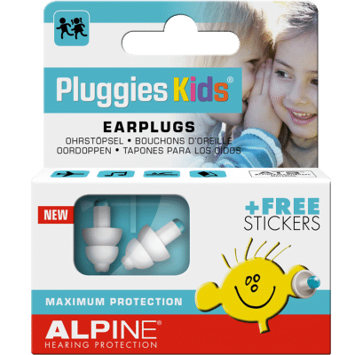 Dopuri de urechi pentru copii PluggiesKids cu filtru