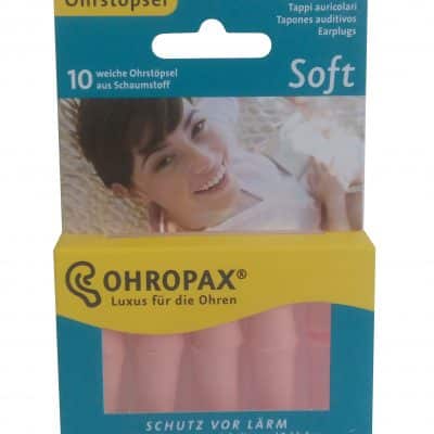 Dopuri de spuma pentru urechi Ohropax Soft 10 bucati