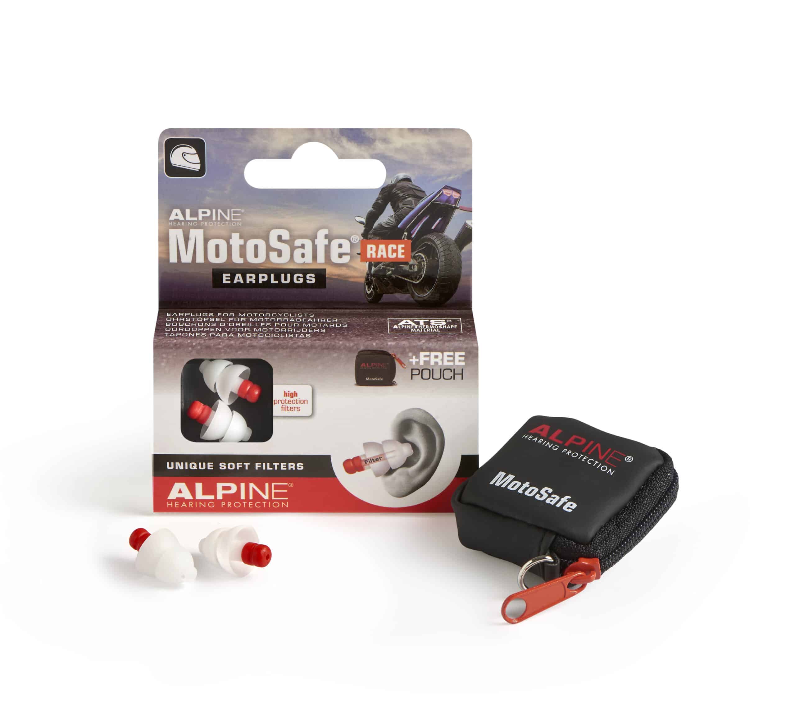 Dopuri de urechi pentru moto MotoSafe® Race